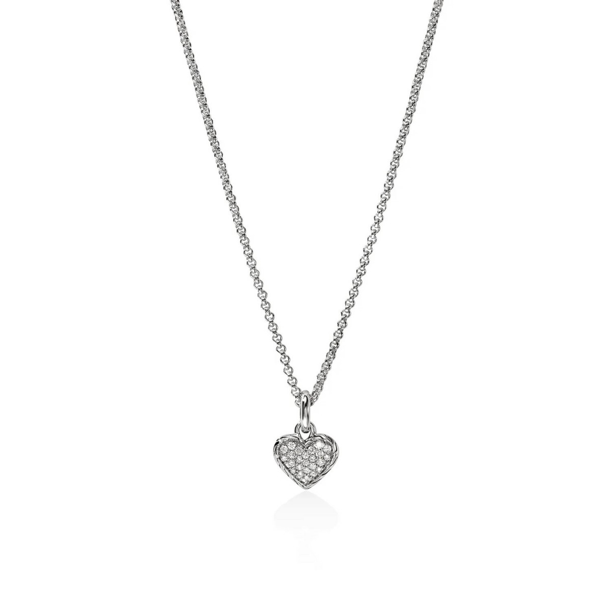 Collaret John Hardy Essential Heart amb Diamants