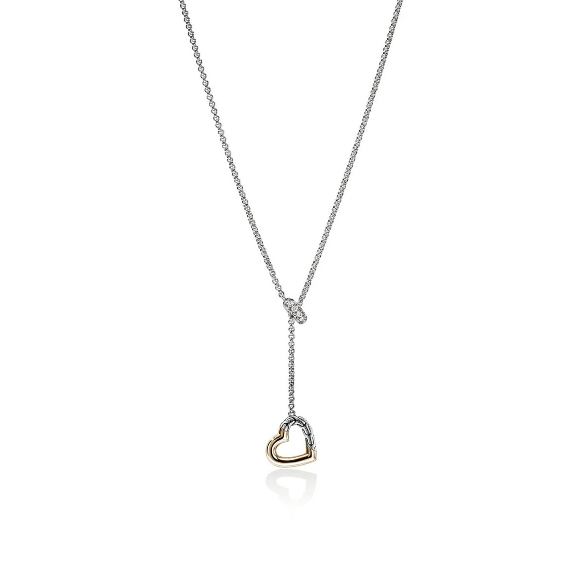 Collaret John Hardy Essential en Plata, Or i Diamants