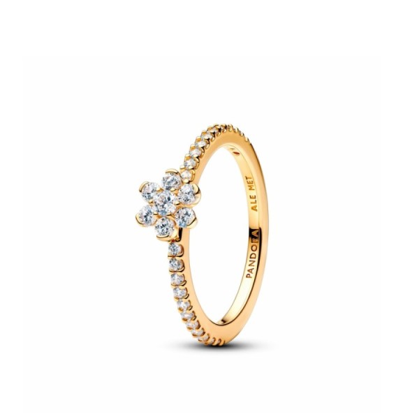 Anell Floral Pandora – Acabat en or de 14k