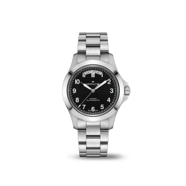 Hamilton Khaki King Day-Date Esfera Negre