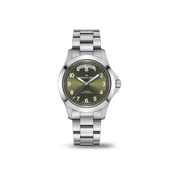 Hamilton Khaki King Day-Date Esfera Verda