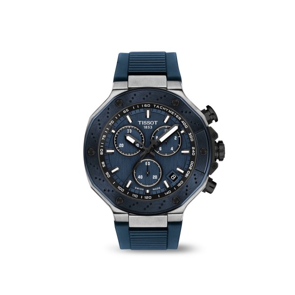 Tissot T-Race Chronograph Esfera Blava 45mm