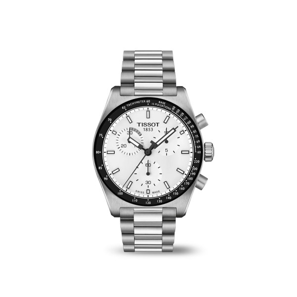 Tissot PR516 Chronograph 40mm Esfera Blanca