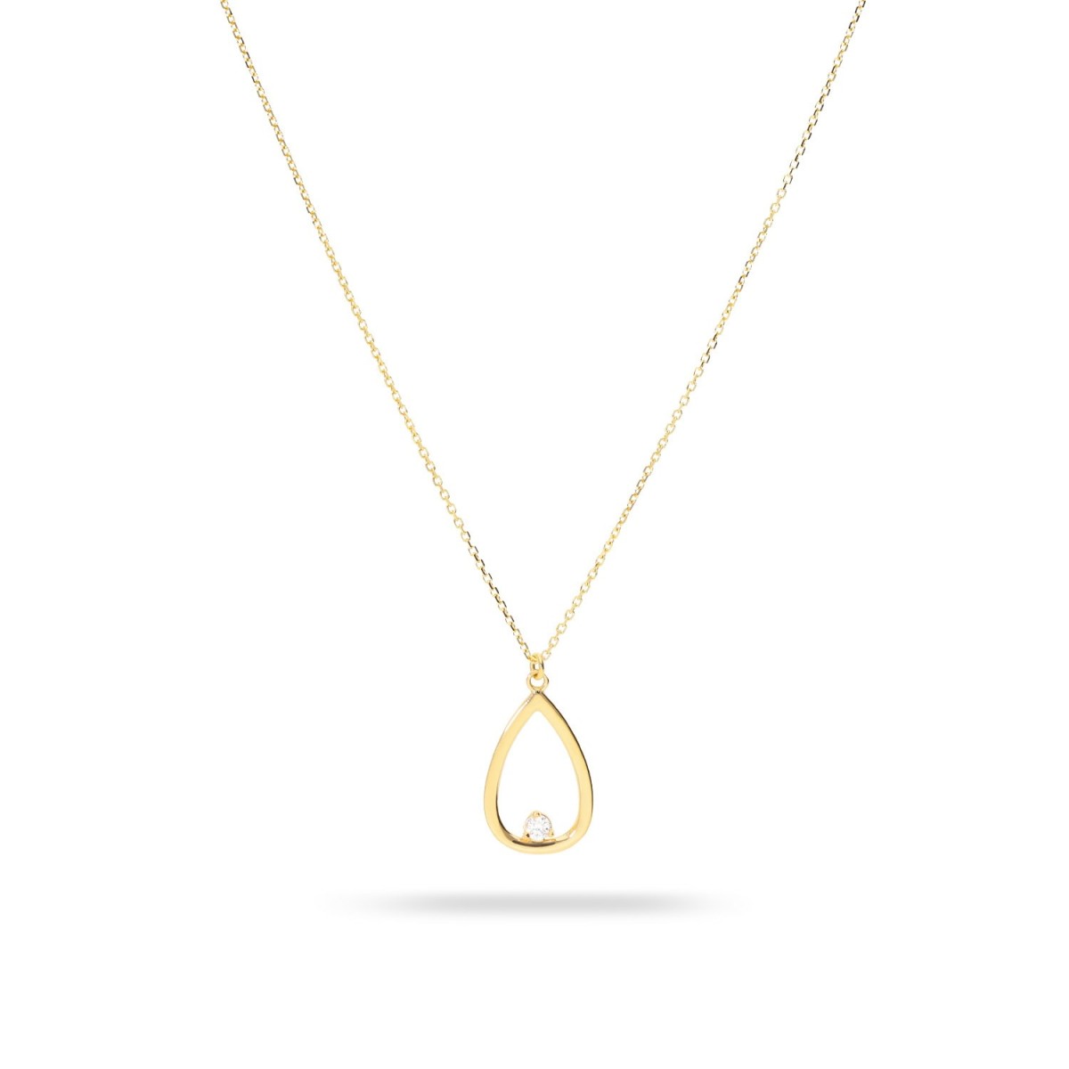 Gargantilla Gota Oro Amarillo Grau