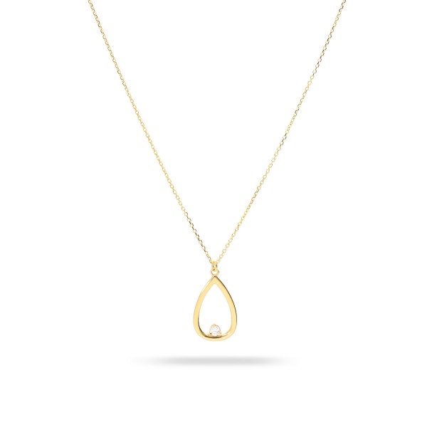 Gargantilla Gota Oro Amarillo Grau