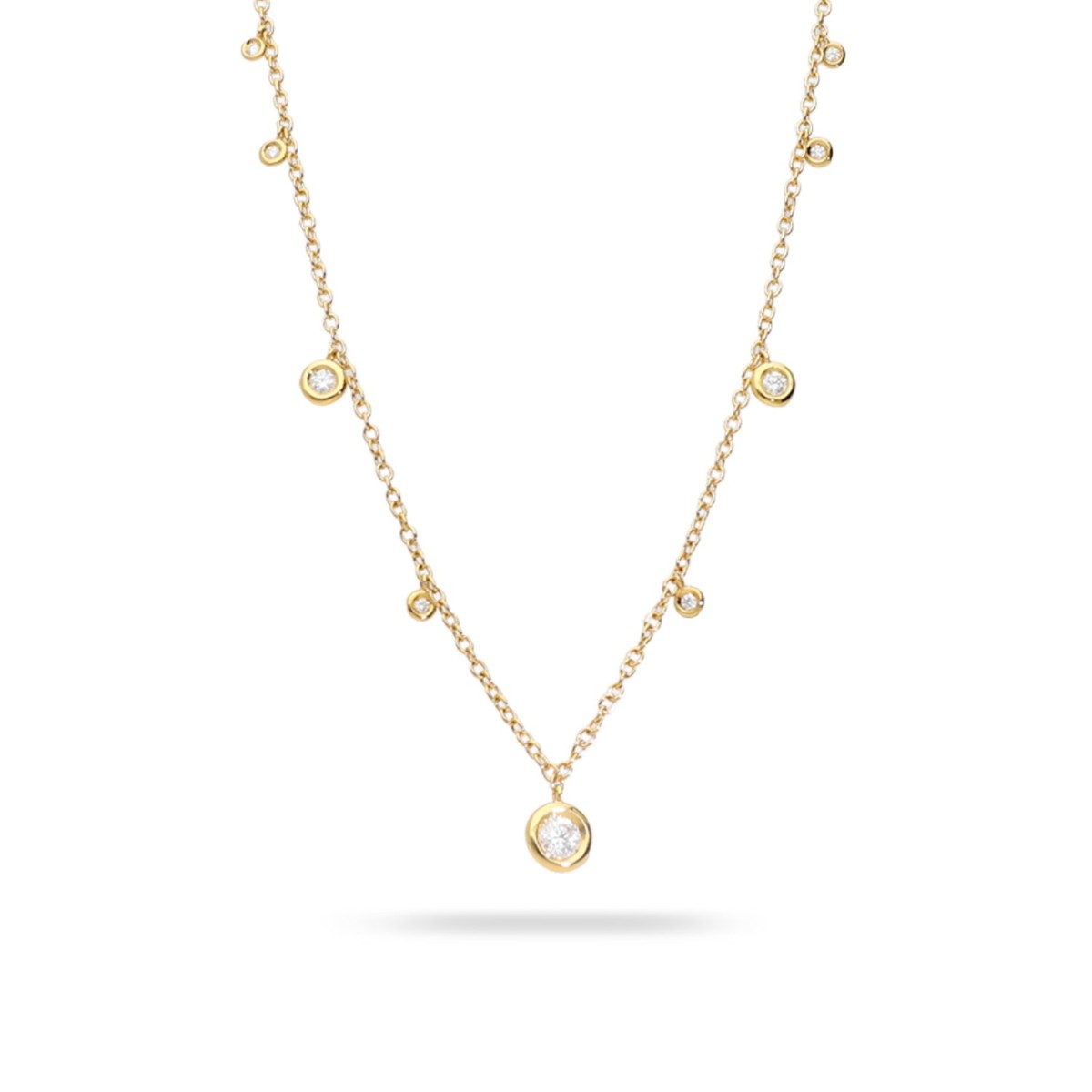 Collar Aura Cherry Or Groc Grau