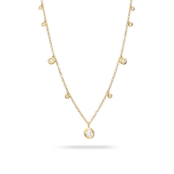 Collar Aura Cherry Or Groc Grau