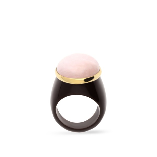 Anillo Grau con Morganita Marrón