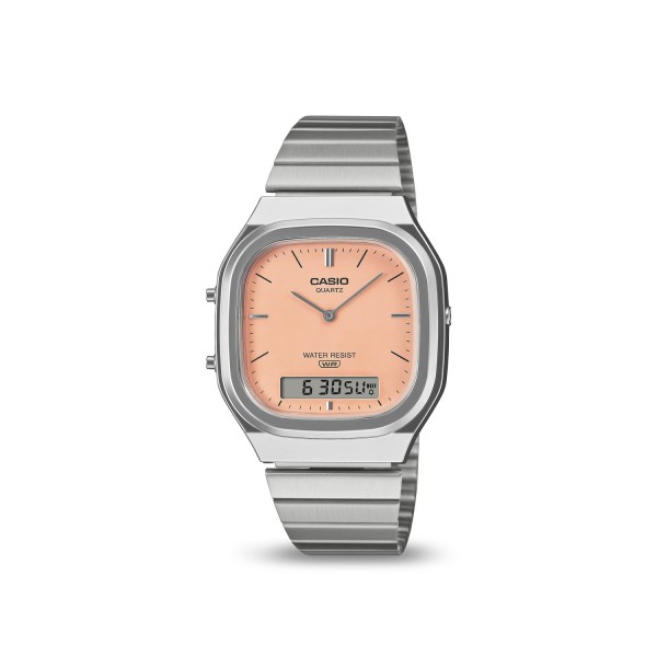 Casio Vintage esfera Taronja mate
