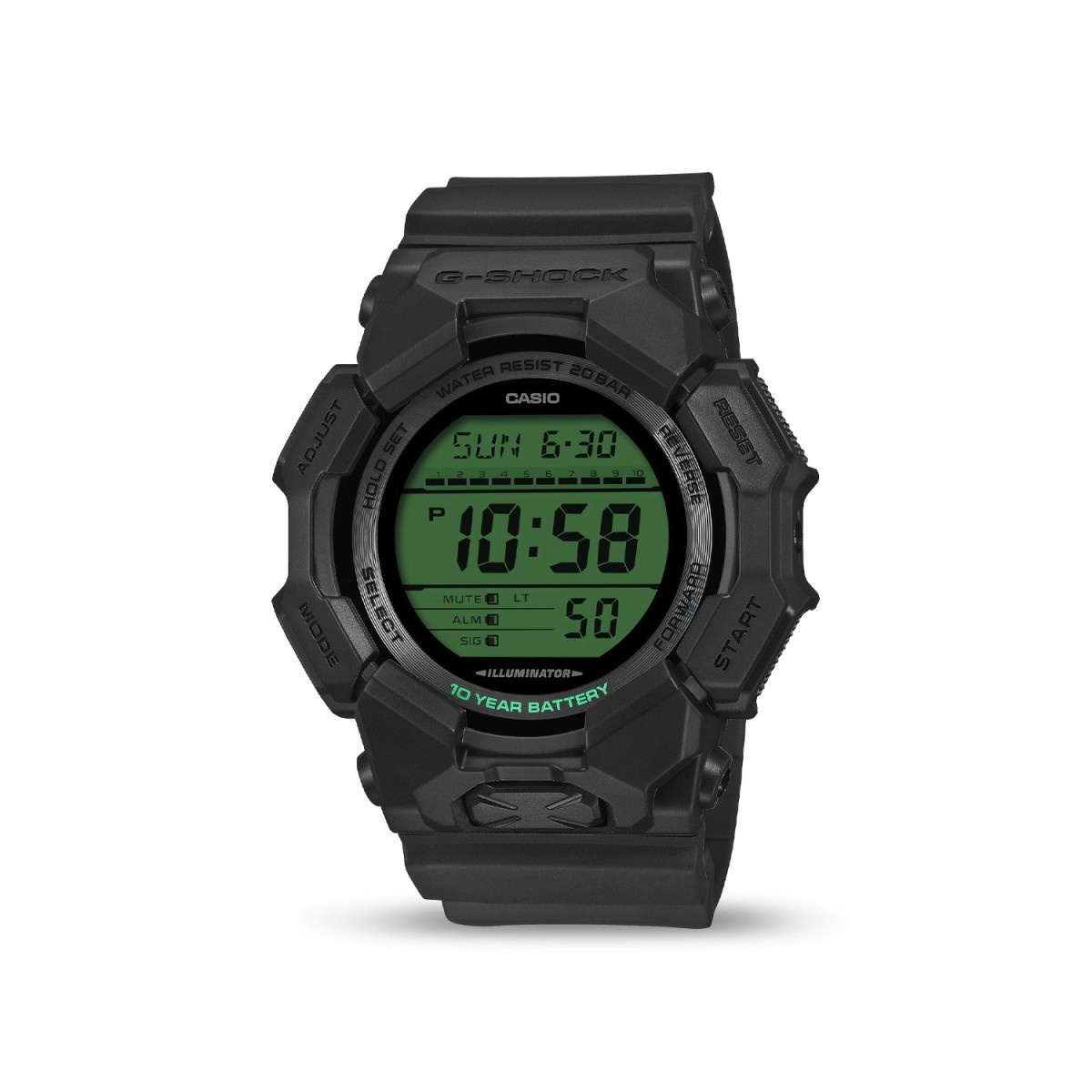 Rellotge G-SHOCK Clàssic Negre i Verd Electro