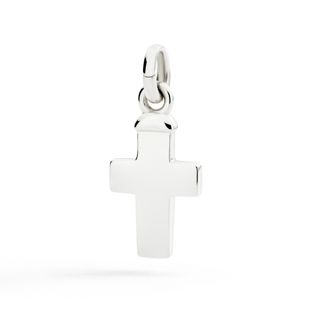 DoDo Large Cross Charm in Sterling Silver