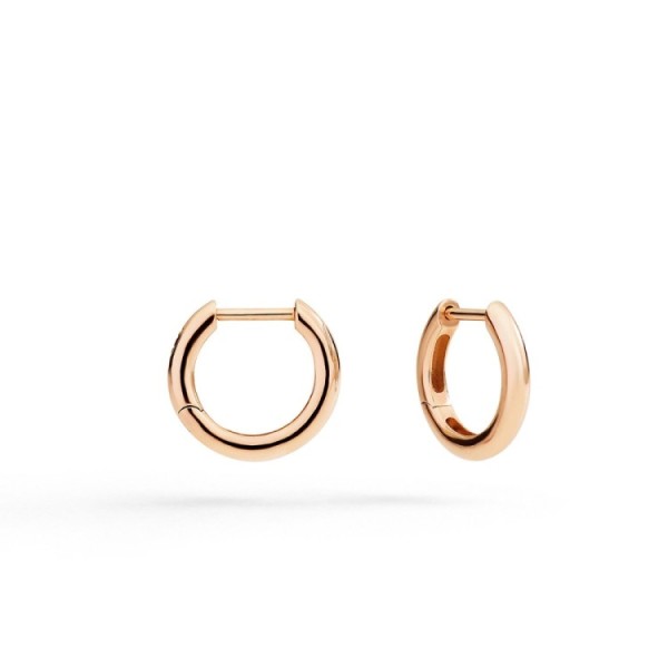 Essentials Hoop Earrings in Rose Gold
