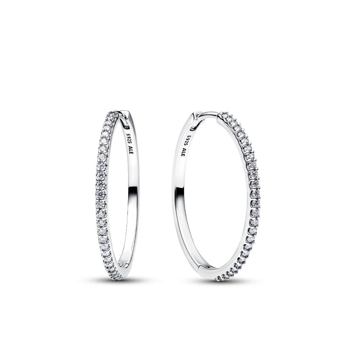 Pendientes de Aro Brillantes