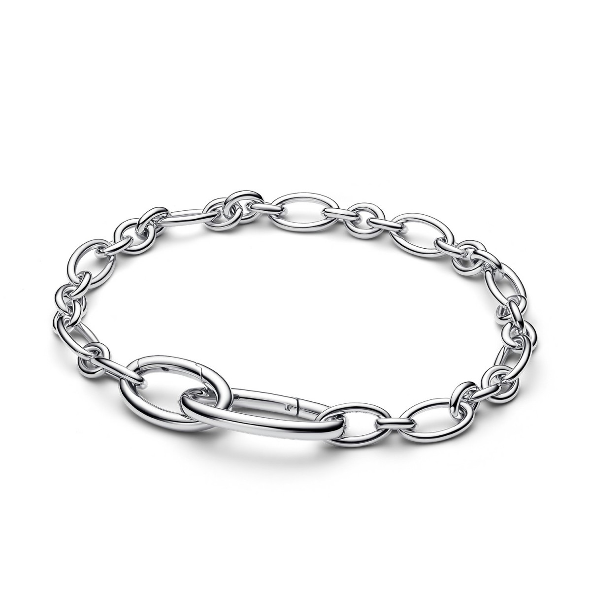Pulsera de Cadena de Eslabones Ovalados