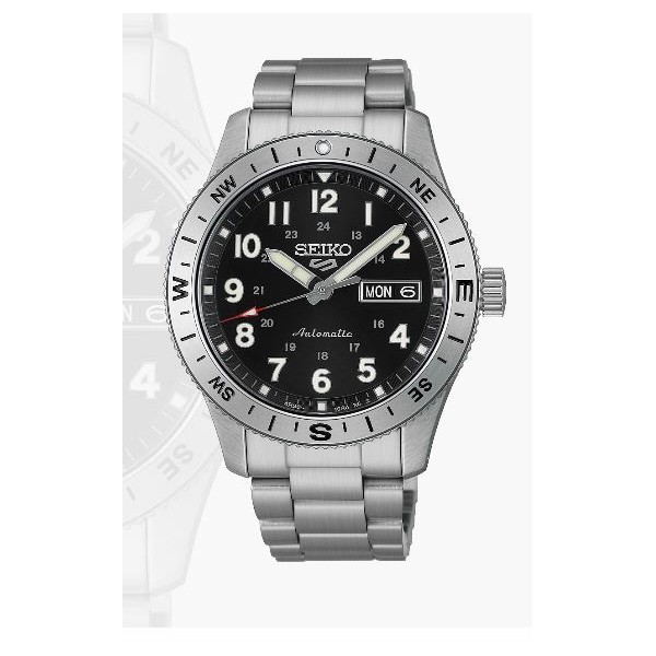 Seiko 5 Sports Field Black Dial 41mm