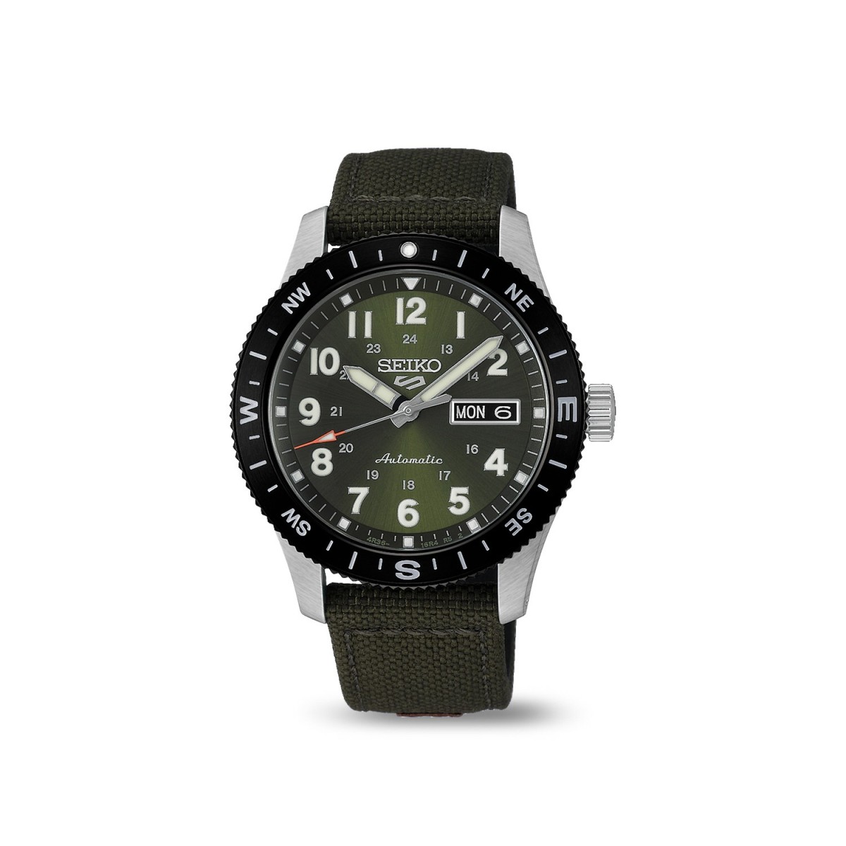 Seiko 5 Sports Field Khaki Green Dial 41mm