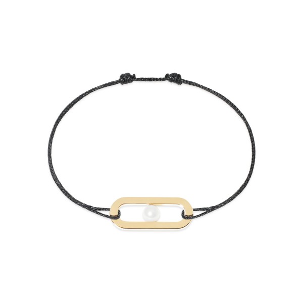 Pulsera de cordón Maillon Perle Dinh Van