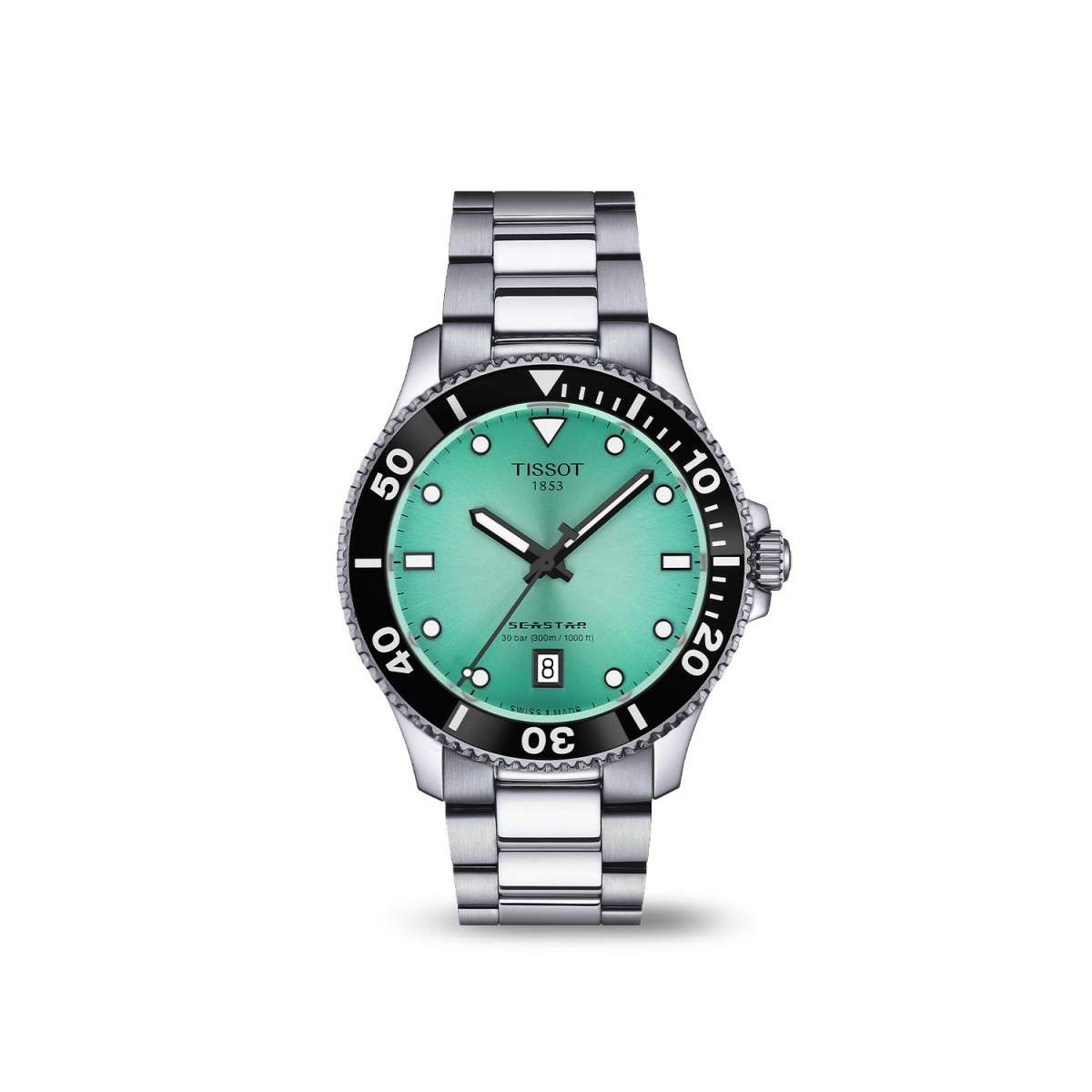 Reloj Seastar 1000 Turquesa 40mm Tissot