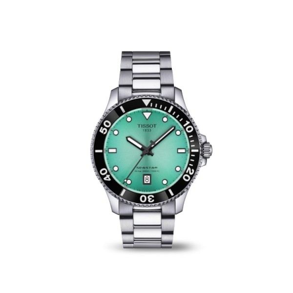 Reloj Seastar 1000 Turquesa 40mm Tissot