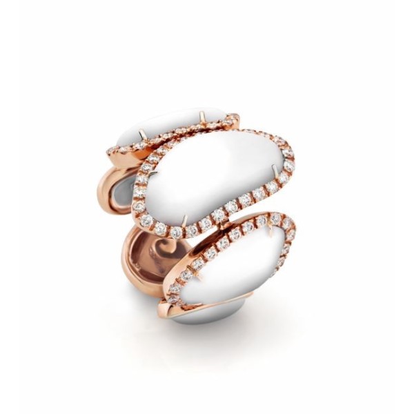Ring Enchanté Kogolong and Diamonds Chantecler