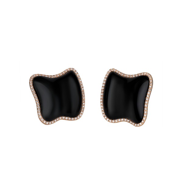 Earrings Enchanté Onyx Chantecler