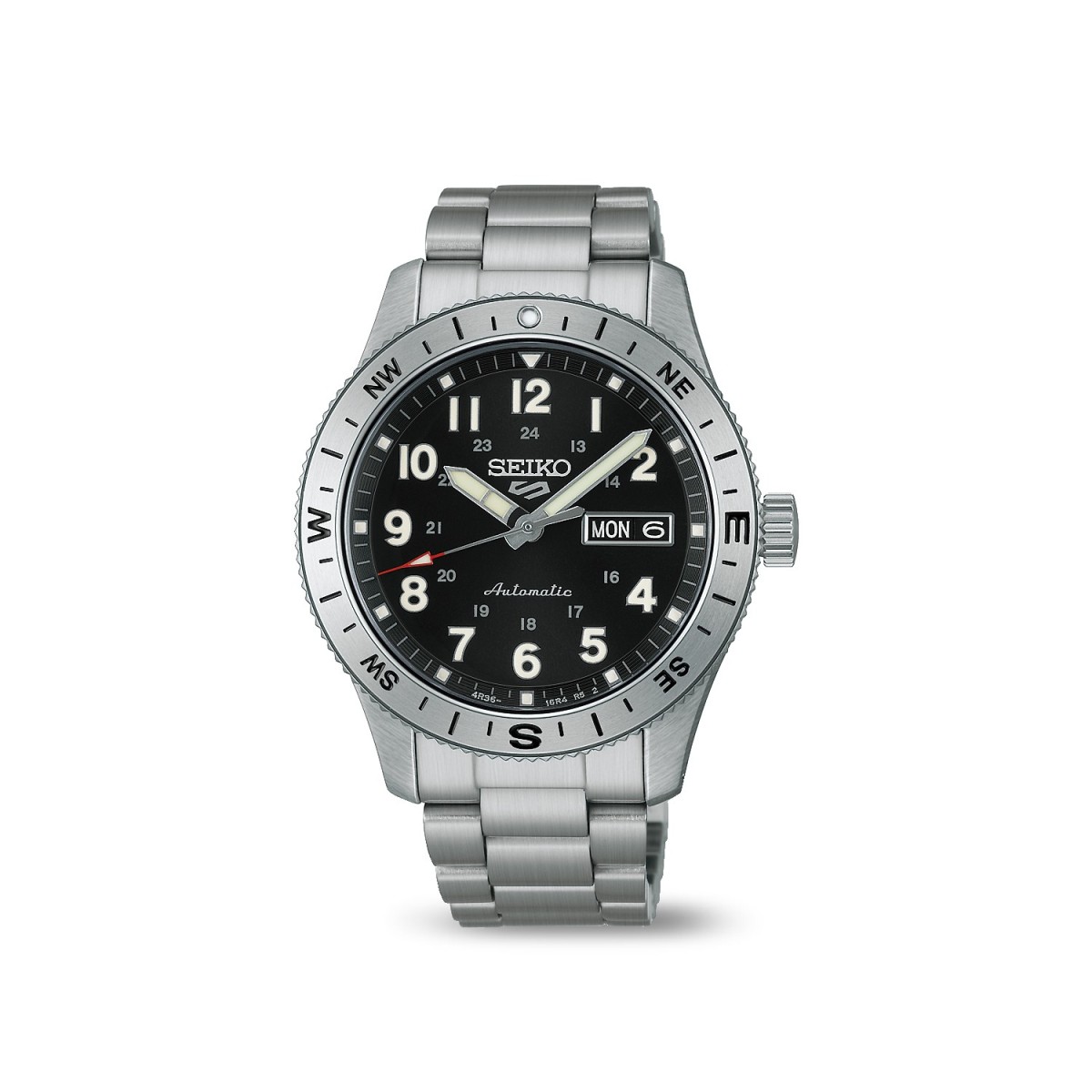 Seiko Field Sports Esfera Negra 41 mm | Joyería Grau Online