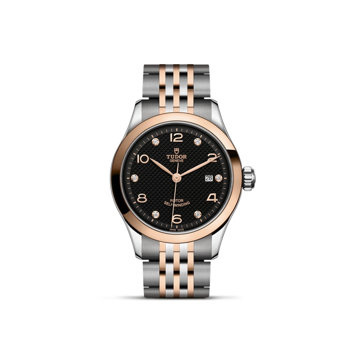Reloj Diamantes Negro Bicolor 28 mm 1926 TUDOR | Joyería Grau Online