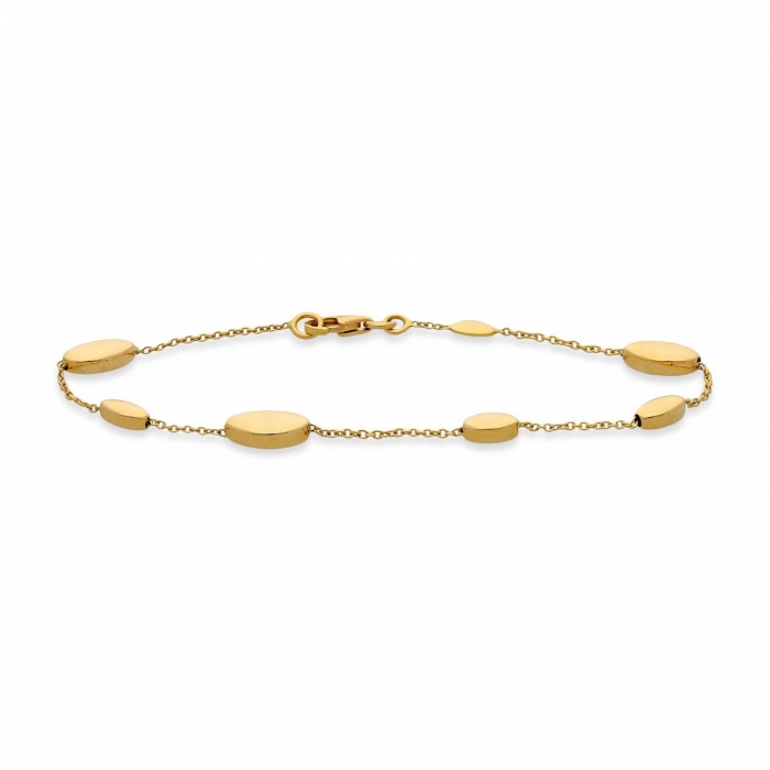 Grau Bracelet in Yellow Gold with stones