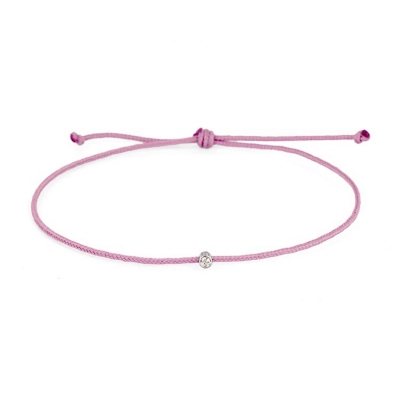 Pink and diamond My First Diamond bracelet