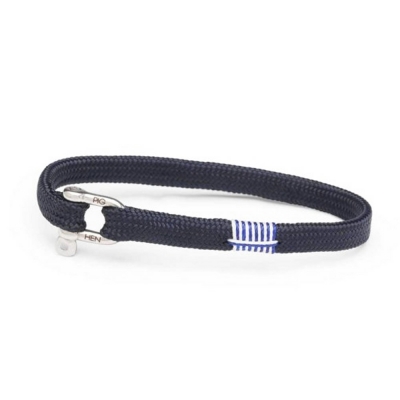 Vicious blue rope bracelet from Pig&Hen