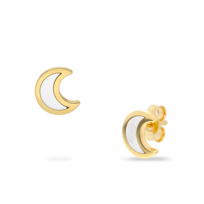 Grau moon earrings