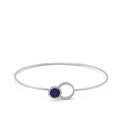 Bracelet Halo lapis lazuli