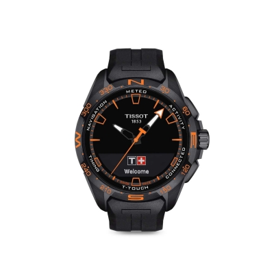 Rellotge Tissot T-Touch Connect Titani Negre