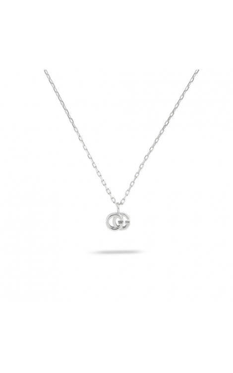 Gucci Double G yellow gold necklace - Online Jewelry Grau