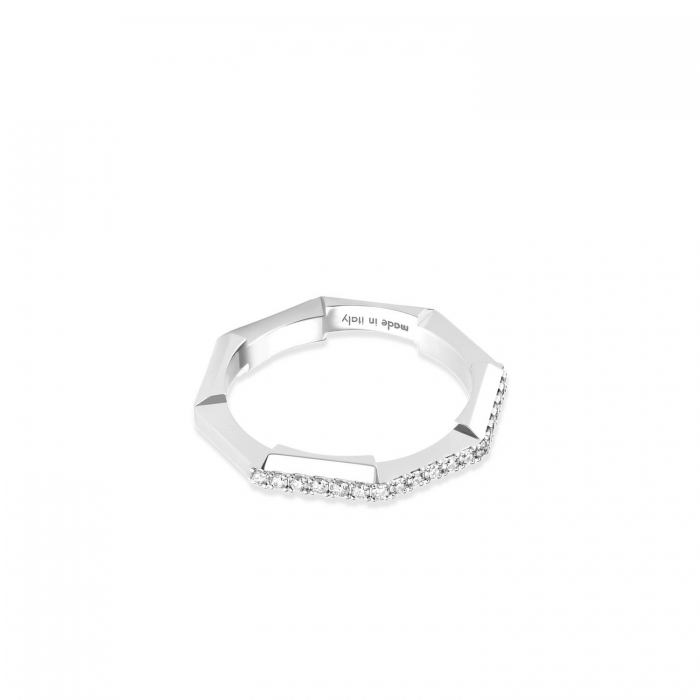 Link to Love Ring with Gucci Diamonds