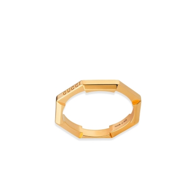 Gucci Yellow Gold Link to Love Ring