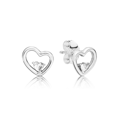 Asymmetric Love Heart Earrings