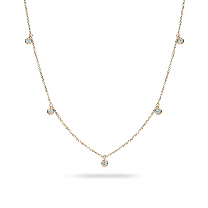 Cosmos Rose Gold Necklace