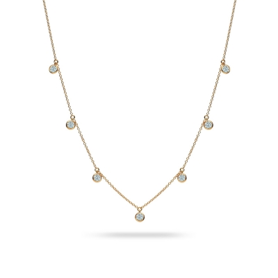 Cosmos Rose Gold Necklace