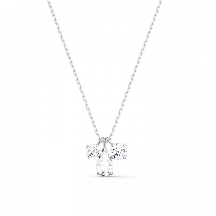 Swarovski Crystal & Sterling Silver Cross Pendant | The Catholic Company®
