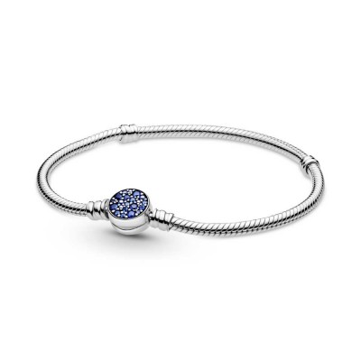 Pandora Moments Brilliant Blue Bracelet