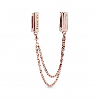 Pink security chain for Pandora Reflexions