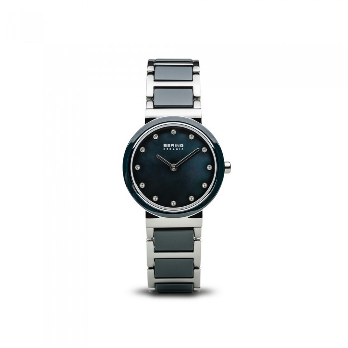 Bering Ceramic watch polished silver