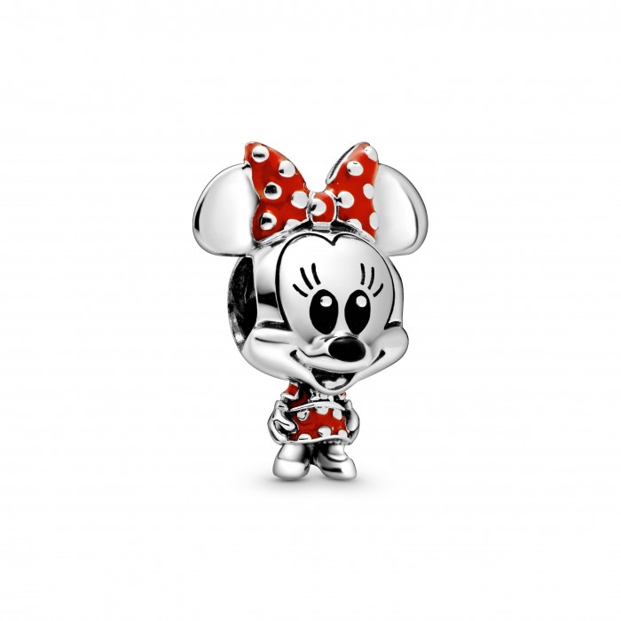 Charm Minnie Mouse vestit i llaç lunars de Pandora x Disney