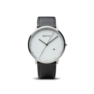 Bering Classic silver brushed watch