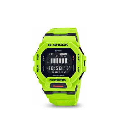 Casio G-Squad Sports Fluor Green Watch GBD-200-9ER