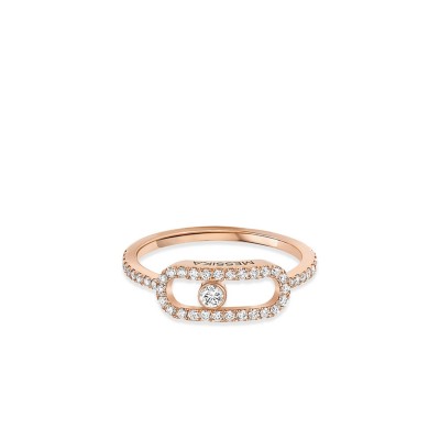 Rose Gold and Diamonds Ring by Messika