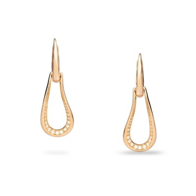 Rose Gold Earrings Fantina Pomellato
