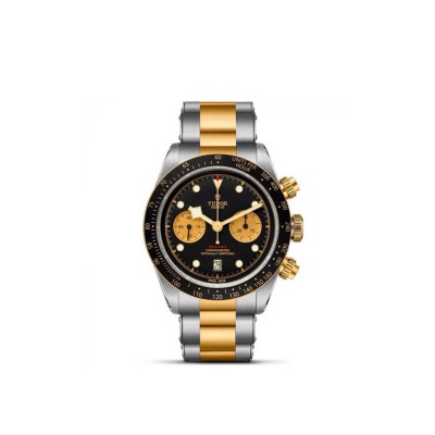 Tudor Black Bay Chrono S&G watch in steel and gold
