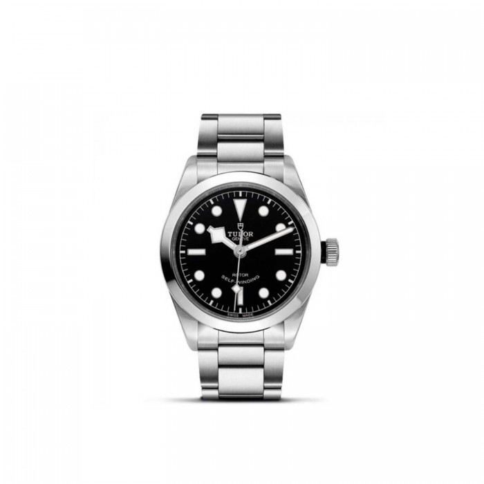 Tudor Black Bay 36 watch in steel with black dial